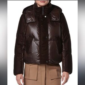 Chic Brown Puffer Jacket